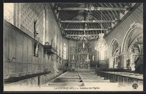 AK La Loupe, Intérieur de l`église