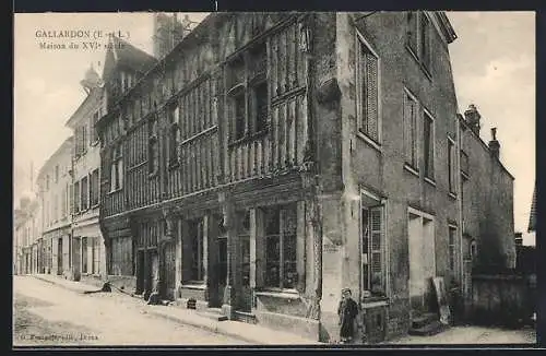 AK Gallardon, Maison du XVe siècle