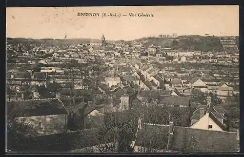 AK Épernon, Vue Générale