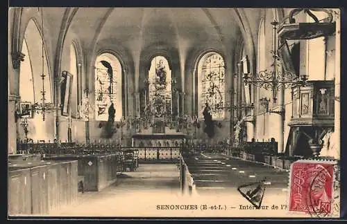 AK Senonches, Intérieur de l`église