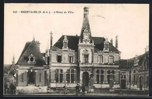 AK Nogent-le-Roi, L`Hôtel de Ville