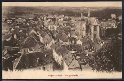 AK Nogent-le-Roi, Vue générale