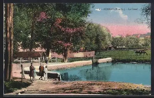 AK Auneau, Le Canal et ses environs paisibles