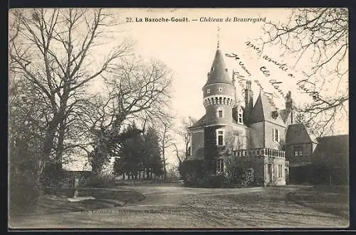 AK La Bazoche-Gouet, Château de Beauregard