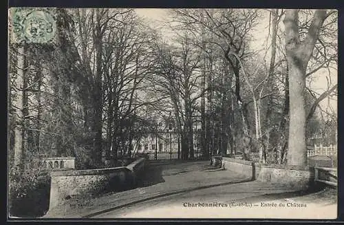 AK Charbonnières, Entrée du Château