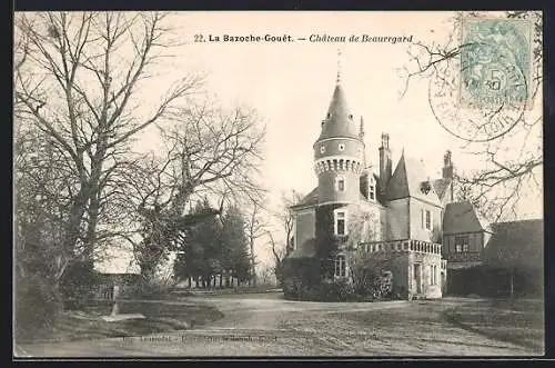 AK La Bazoche-Gouet, Château de Beauregard