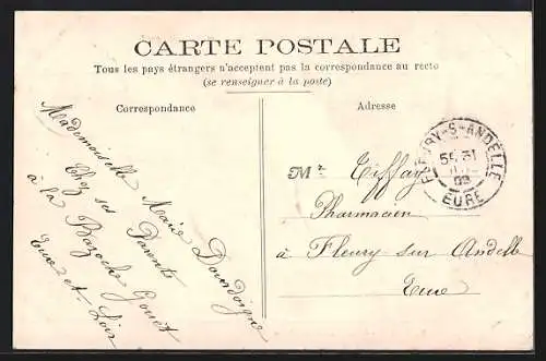 AK La Bazoche-Gouet, Château de Beauregard