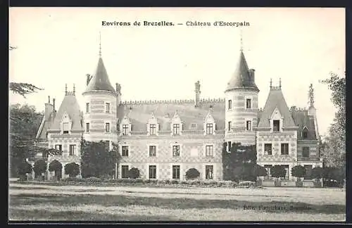 AK Brezolles, Château d`Escorpain