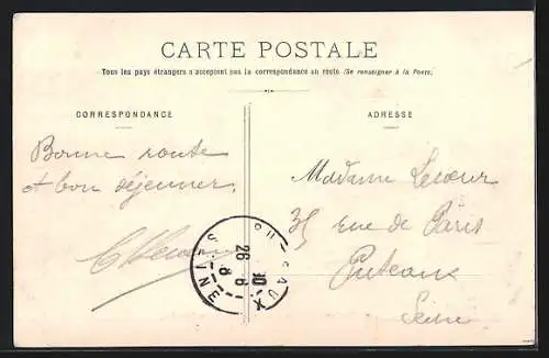 AK Escorpain, Château d`Escorpain (côté Est)