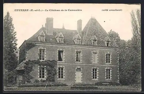 AK Unverre, Le Château de la Camussière (côté couchant)