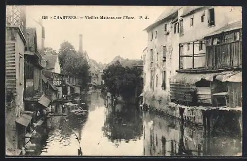 AK Chartres, Vieilles Maisons sur l`Eure