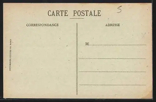 AK Chartres, Statue de Marceau sur la Place des Épars