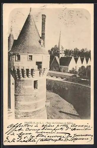 AK Fraze, Tour du Château et Église