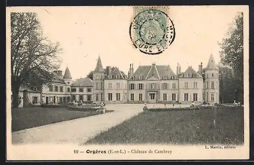 AK Orgères, Château de Cambray