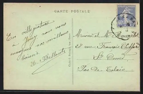 AK Jouy, Vue générale du village
