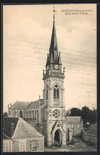 AK Auneau, Église Saint-Étienne