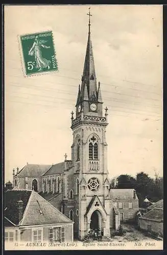 AK Auneau, Église Saint-Étienne