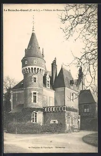 AK La Bazoche-Gouet, Château de Beauregard