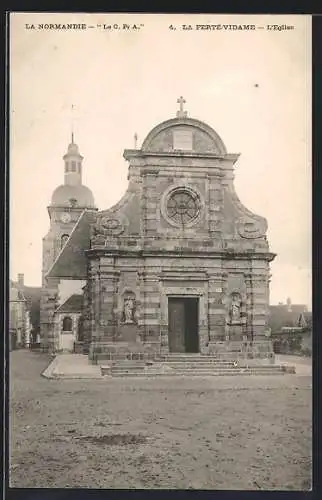 AK La Ferté-Vidame, L`Église de la Normandie