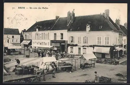 AK Brou, Un coin des Halles