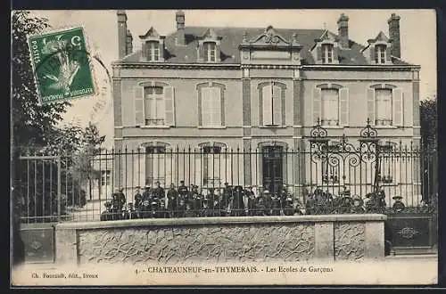 AK Châteauneuf-en-Thymerais, Les Écoles de Garcons