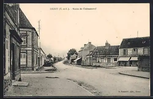 AK Digny, Route de Châteauneuf