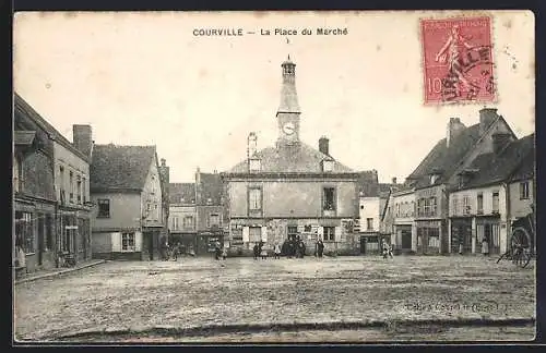 AK Courville, La Place du Marché