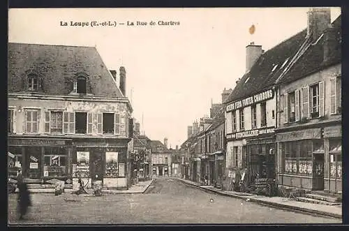 AK La Loupe, La Rue de Chartres