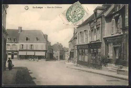 AK La Loupe, Rue du Château