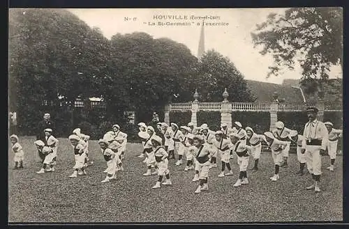 AK Houville, La St-Germain à l`exercice