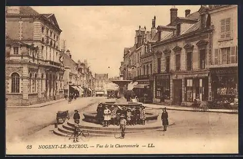 AK Nogent-le-Rotrou, Vue de la Charronnerie