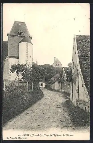 AK Sorel, Tour de l`Église et le Château