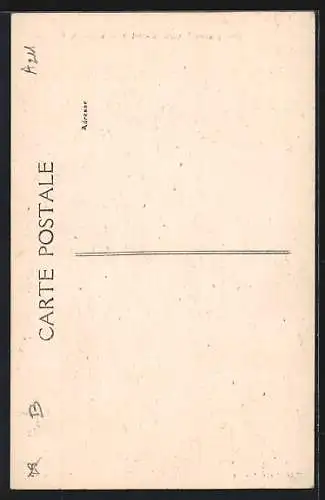 AK Aunay-sous-Auneau, Rue de la Poterie avec église en arrière-plan