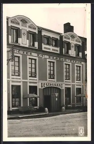 AK Brou, Hôtel-Restaurant du Plat d`Étain avec terrasse et parasols