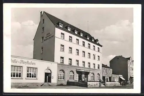 AK Schweinfurt a. Main, Hotel Bayerischer Hof, Inh. H. Scherer