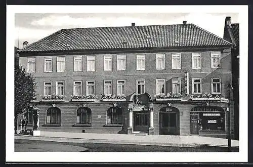 AK Bückeburg, Hotel-Restaurant Deutsches Haus, Inh.: L. Schmidt