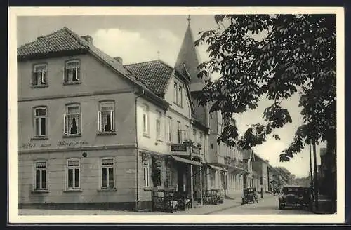 AK Walsrode i. Hann., Müller`s Hotel zum Kronprinzen, Bes. Adolf Busse