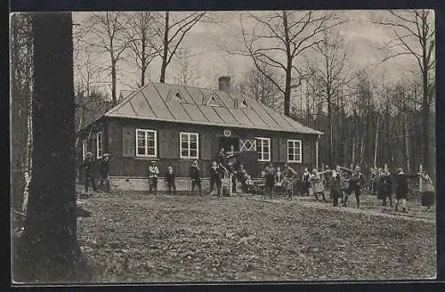 AK Limbach-Sa., Gasthaus Naturfreundeheim des Touristenvereins die Naturfreunde