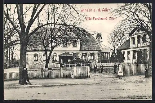 AK Winsen / Aller, Hotel Ferdinand Otte