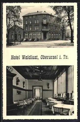 AK Oberursel i. Ts., Hotel Waldlust, Bes. A. Hofmann