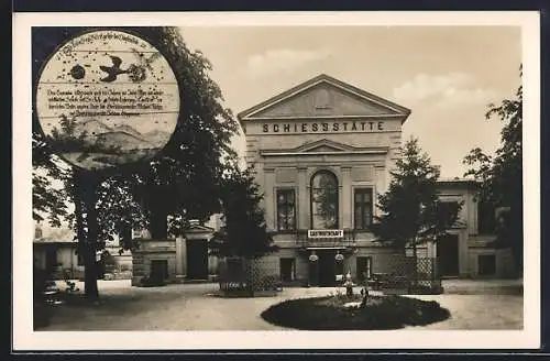 AK Baden, Bürgerliche Schützengesellschaft, Schiessstätte und Gasthaus