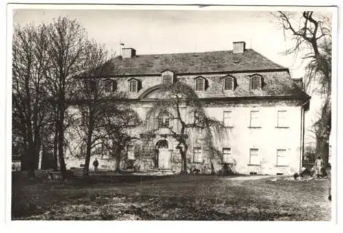 Fotografie unbekannter Fotograf, Ansicht Regnitzlosau, Blick auf das Schloss Hohenberg