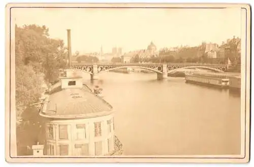 Fotografie Debitte & Herve, Paris, Ansicht Paris, Vue sur la Seine