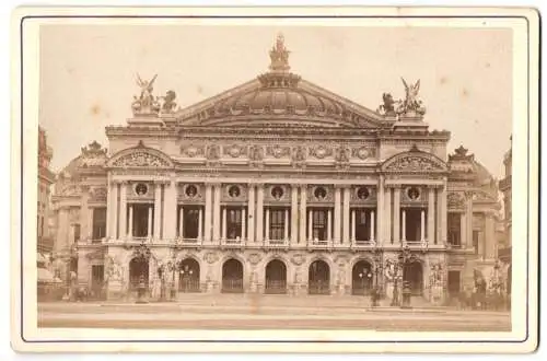 Fotografie unbekannter Fotograf, Ansicht Paris, Nouvel Opera