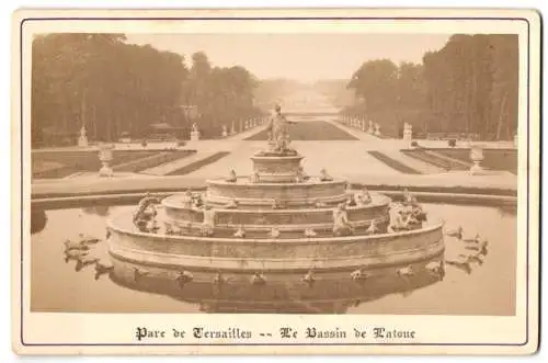 Fotografie unbekannter Fotograf, Ansicht Versailles, Parc de Versailles, Le Bassin de Latone