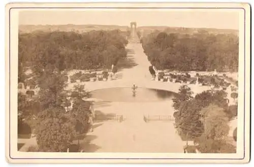 Fotografie unbekannter Fotograf, Ansicht Paris, Avenue des Champs-Elysees