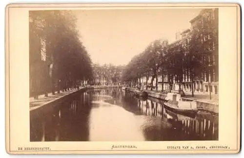 Fotografie A. Jager, Amsterdam, Ansicht Amsterdam, De Heerengracht