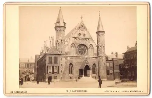 Fotografie A. Jager, Amsterdam, Ansicht 's Gravenhage, De Loterijzaal