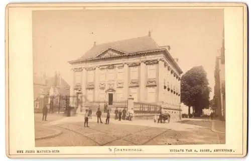 Fotografie A. Jager, Amsterdam, Ansicht 's Gravenhage, Het Prins Maurits-Huis