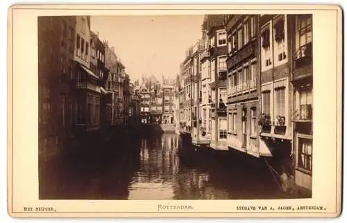 Fotografie A. Jager, Amsterdam, Ansicht Rotterdam, Het Stijger